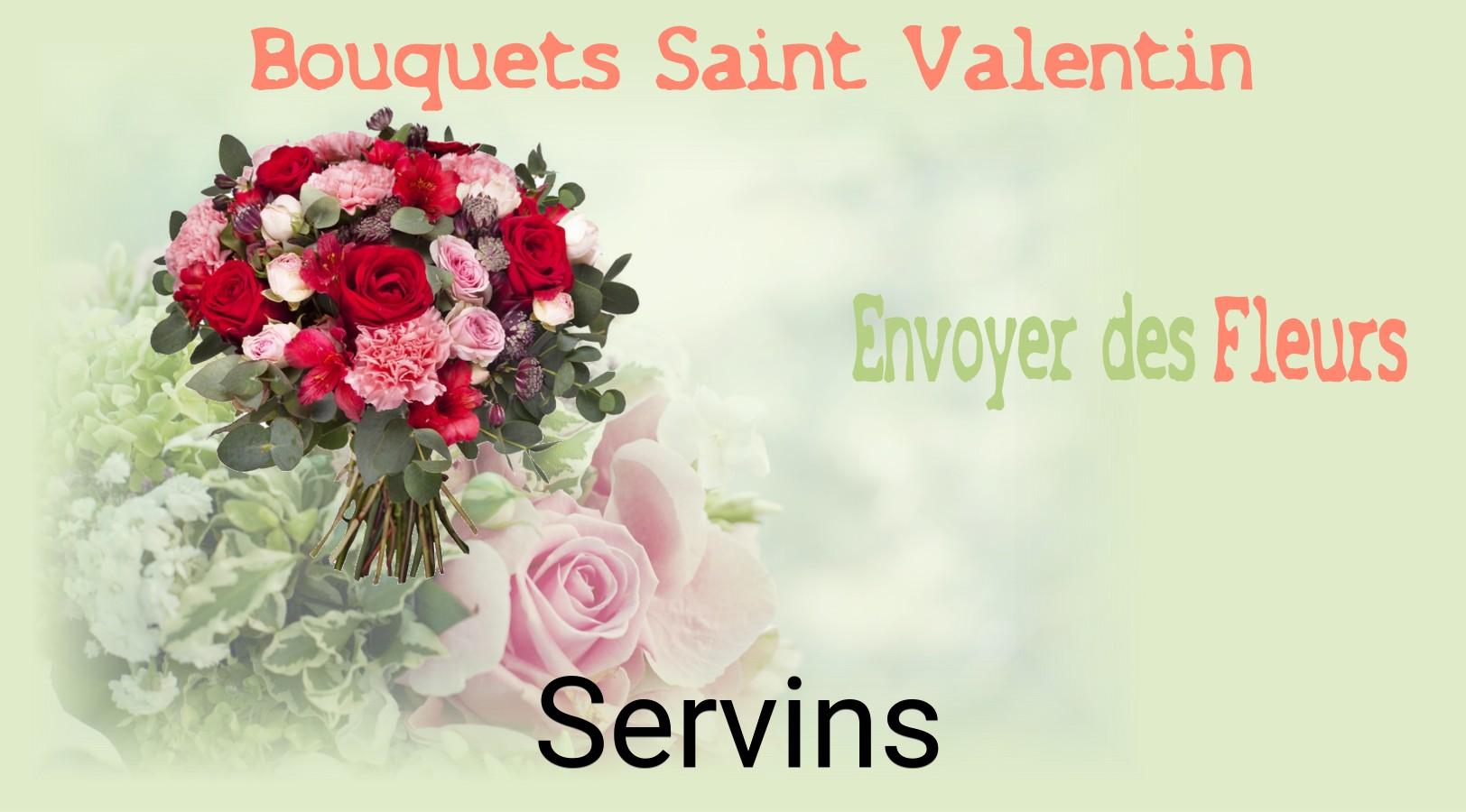 Roses de Saint-Valentin livrées à Servins