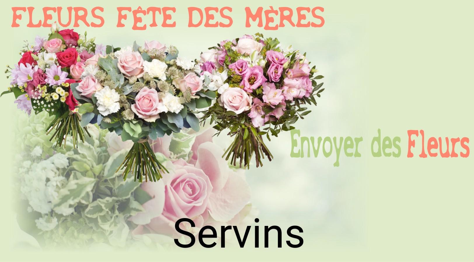 Bouquet de Fête des Mères livré à Servins